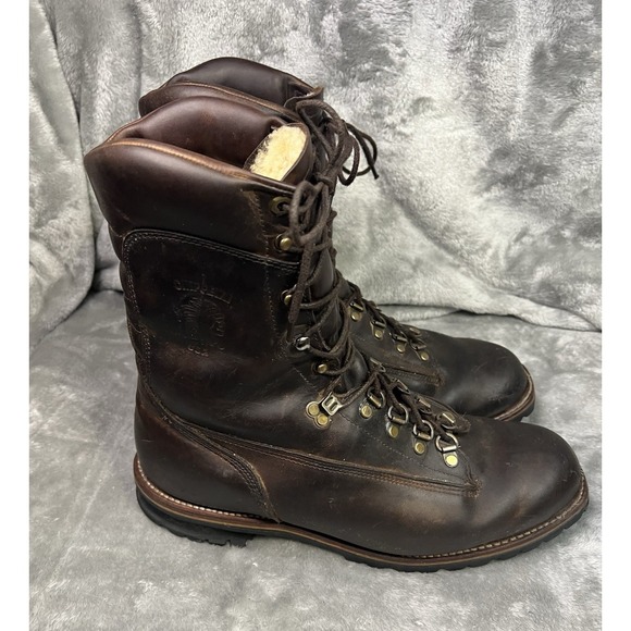 Chippewa Other - Chippewa Full sheep skin insulation made in USA Leather Soft Toe Size 13 Boots